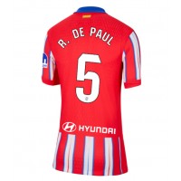 Atletico Madrid Rodrigo De Paul #5 Kotipaita Naiset 2024-25 Lyhythihainen